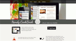 Desktop Screenshot of handycookbookapp.com